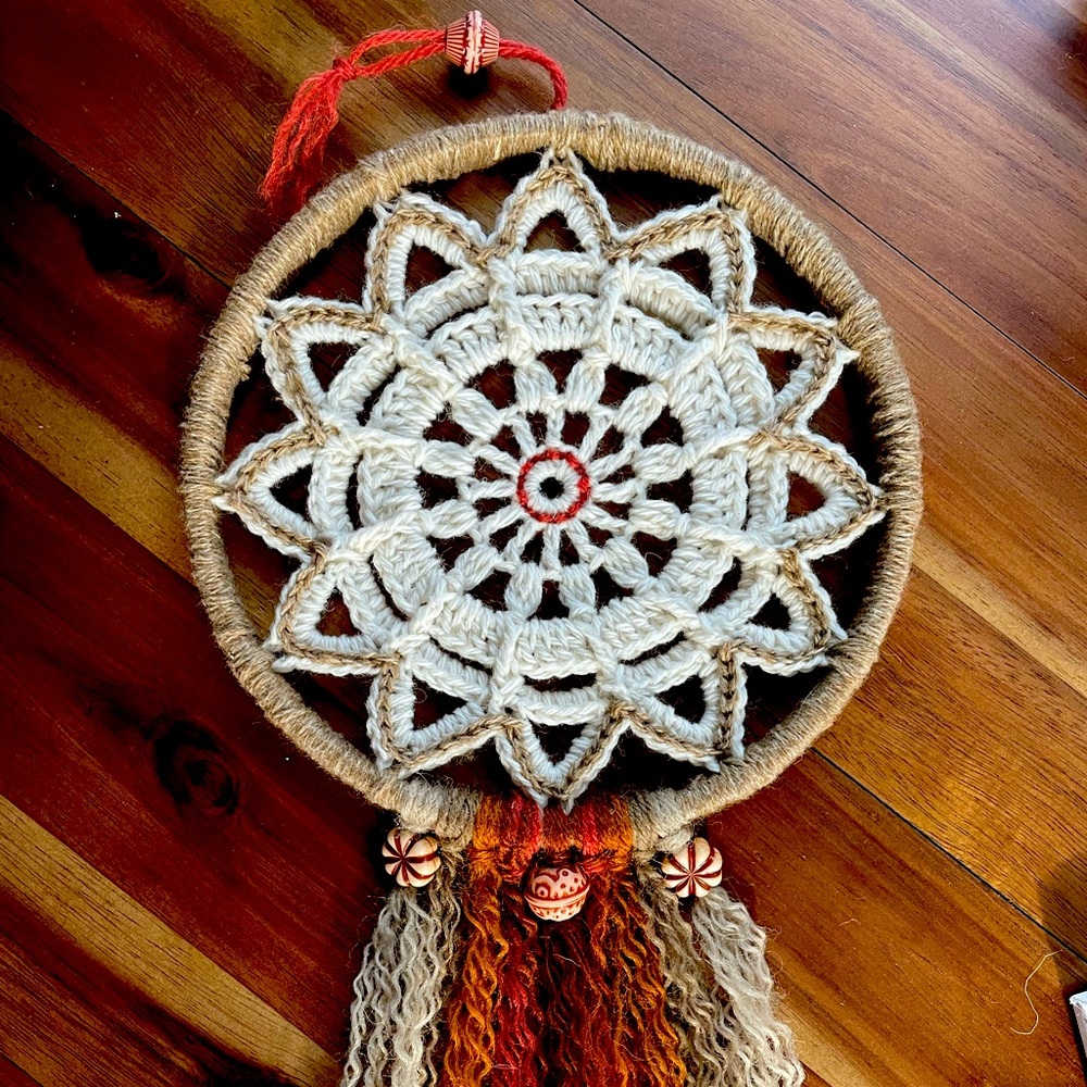 Crochet Mandala Wall Hanging Dream Catcher